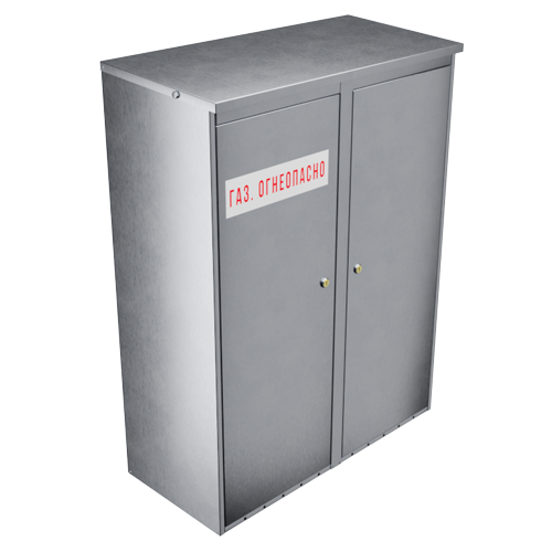 Шкаф для пропановых баллонов ШГБП-04 усиленный (1500x600х550)